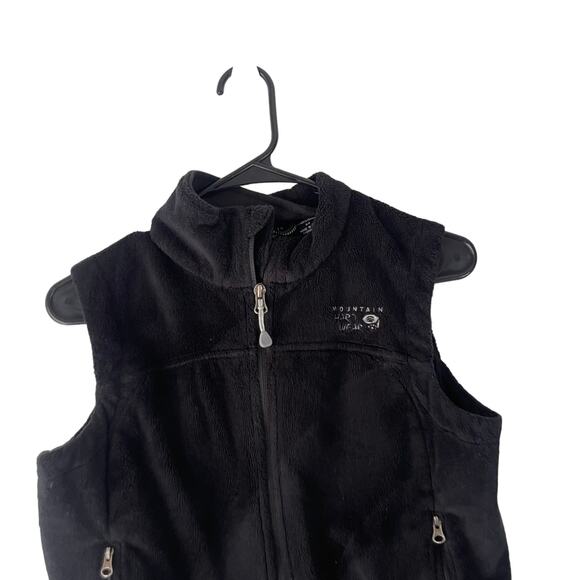 Mountain Hardwear Women's Size Small P Black Fleece Outdoor Vest - Picture 2 of 8